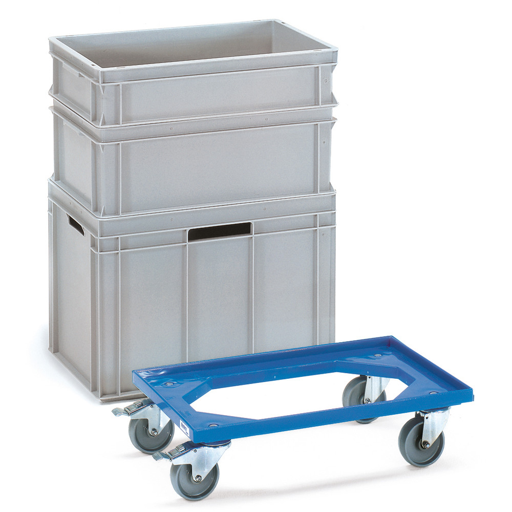 fetra® Carrellino per cassette Euro 13590