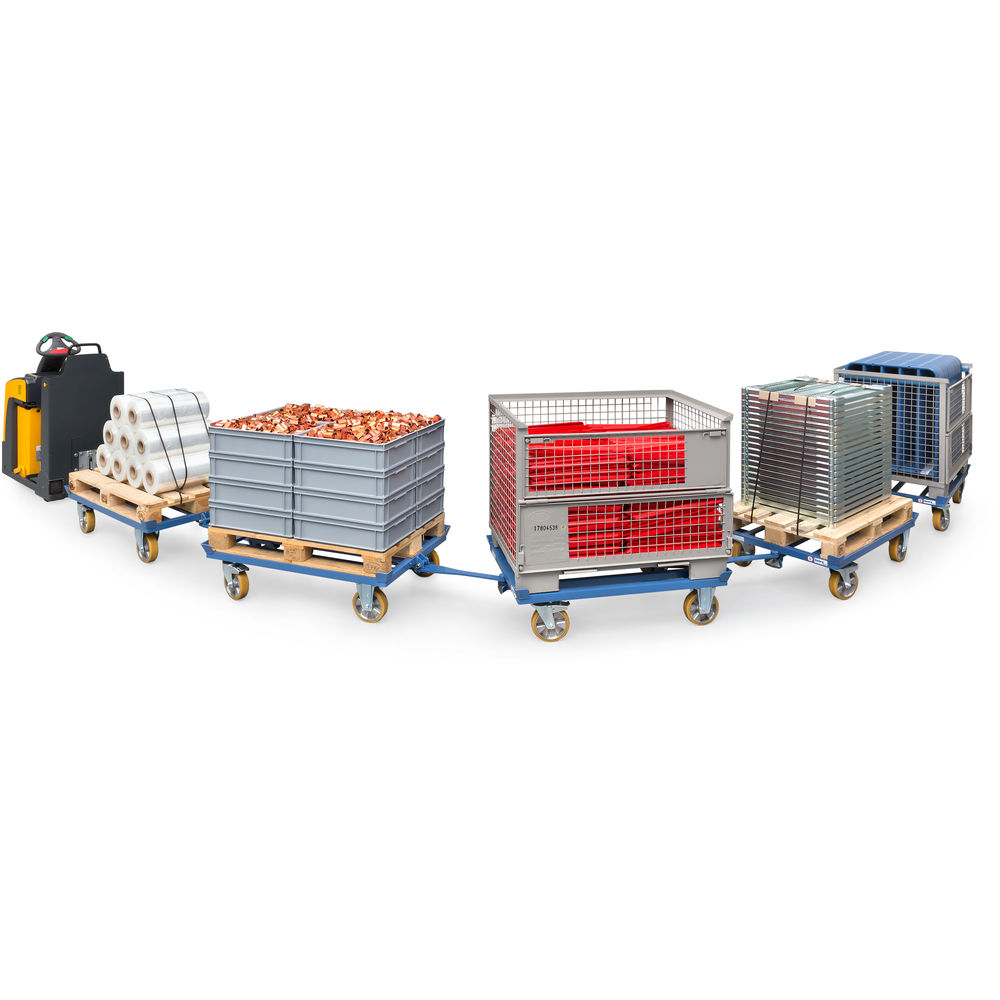 fetra® Carrello per pallet come treno a rimorchio 22601