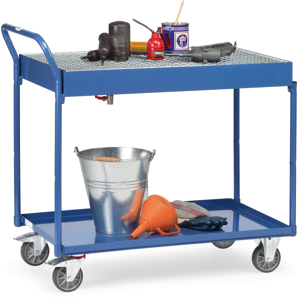 fetra® Carrello da tavolo con vaschette 2722