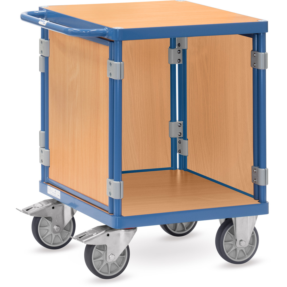 fetra® Carrello da tavolo a tre pareti 3496
