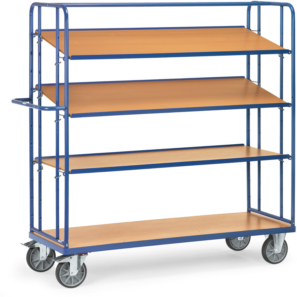 fetra® Carrello ripiani con ripiani regolabili 4395