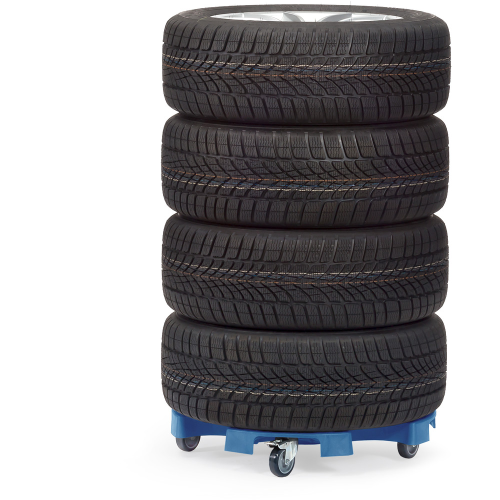 fetra® Carrello per pneumatici "TYRE TROLLEY" 4546