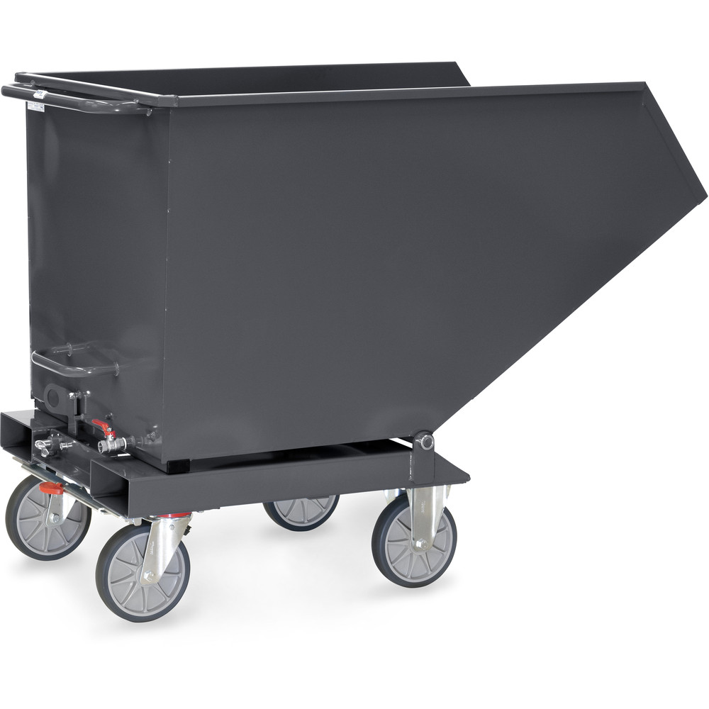 fetra® Carrello ribaltabile con rubinetto di scarico GREY EDITION 4703A-7016