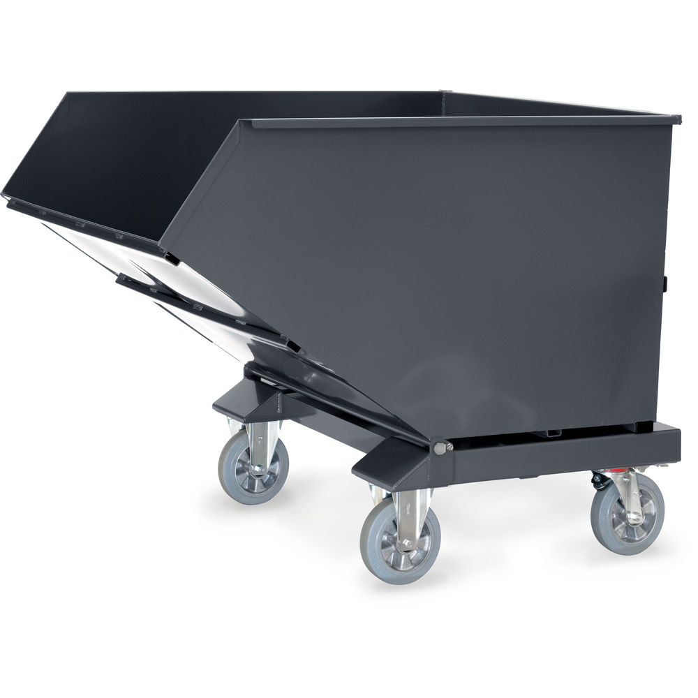 fetra® Carrello ribaltabile senza rubinetto di scarico GREY EDITION 4704-7016