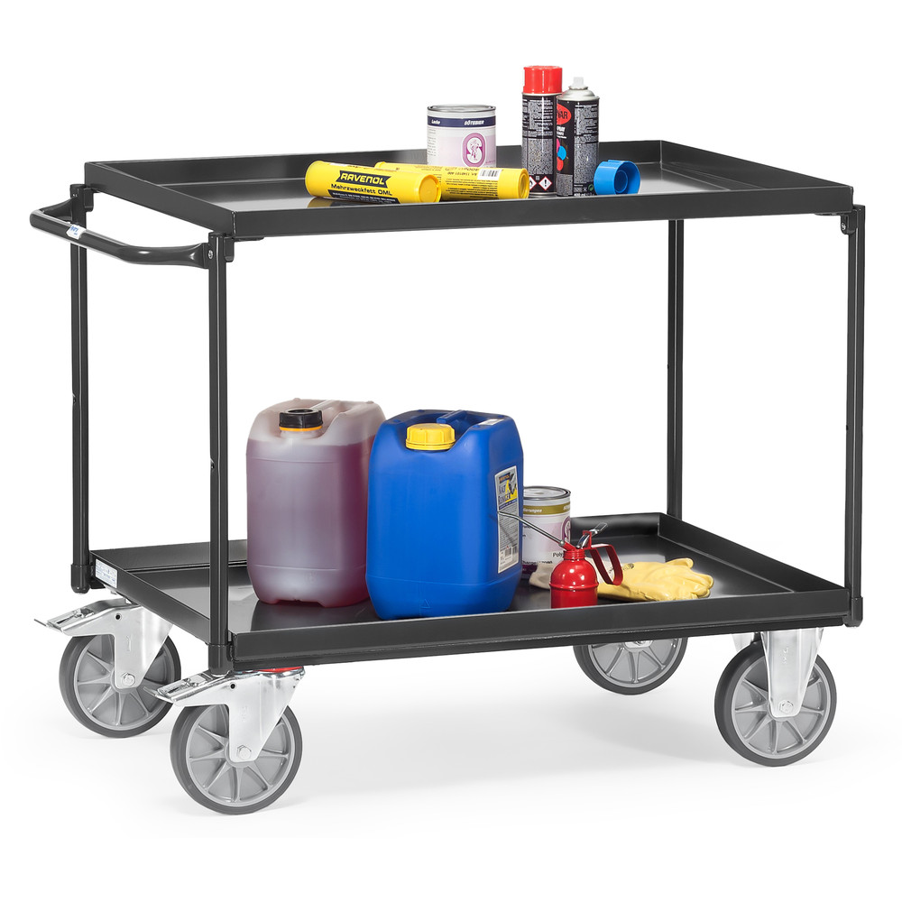 fetra® Carrello da tavolo con vaschette 4820-7016