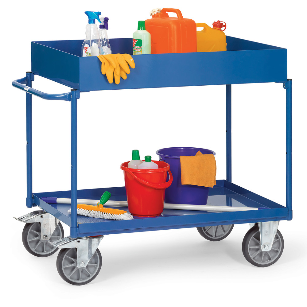 fetra® Carrello da tavolo con vaschette 4840