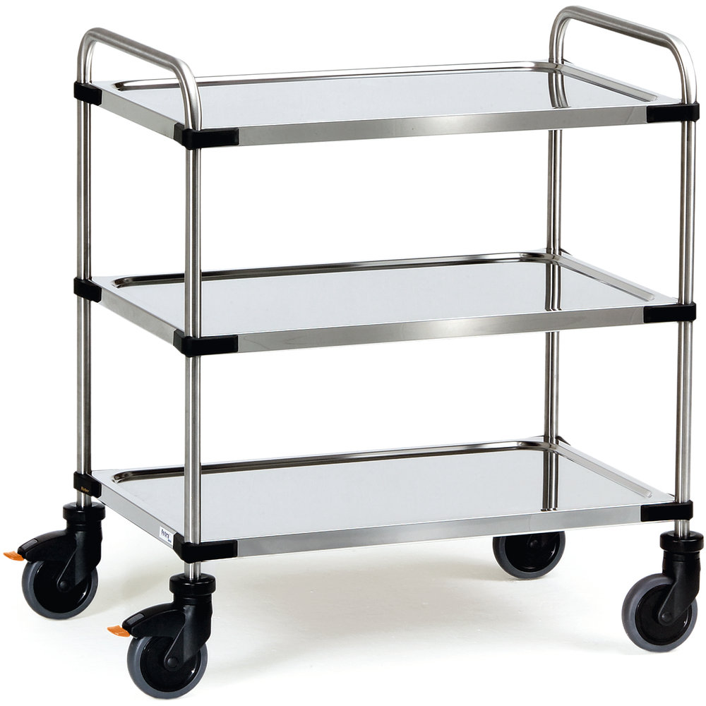 fetra® Carrello in acciaio inox 5038