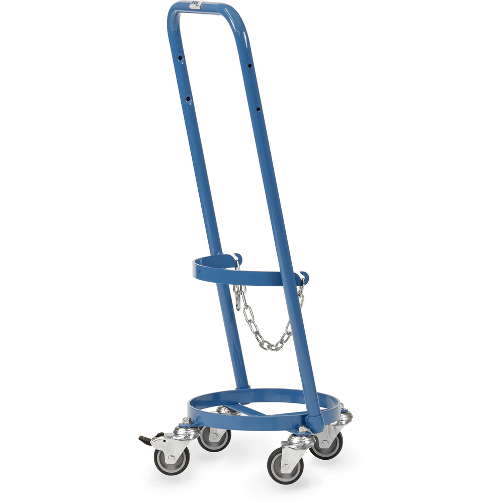 fetra® Carrellino portabombole in acciaio 51300T