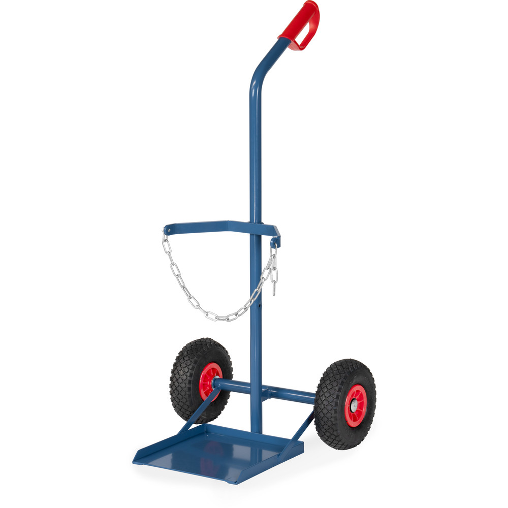 fetra® Carrello portabombole in acciaio 51318P