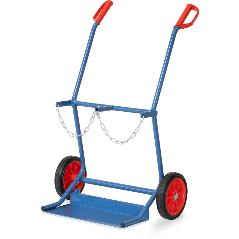 fetra® Carrello portabombole in acciaio 52204V