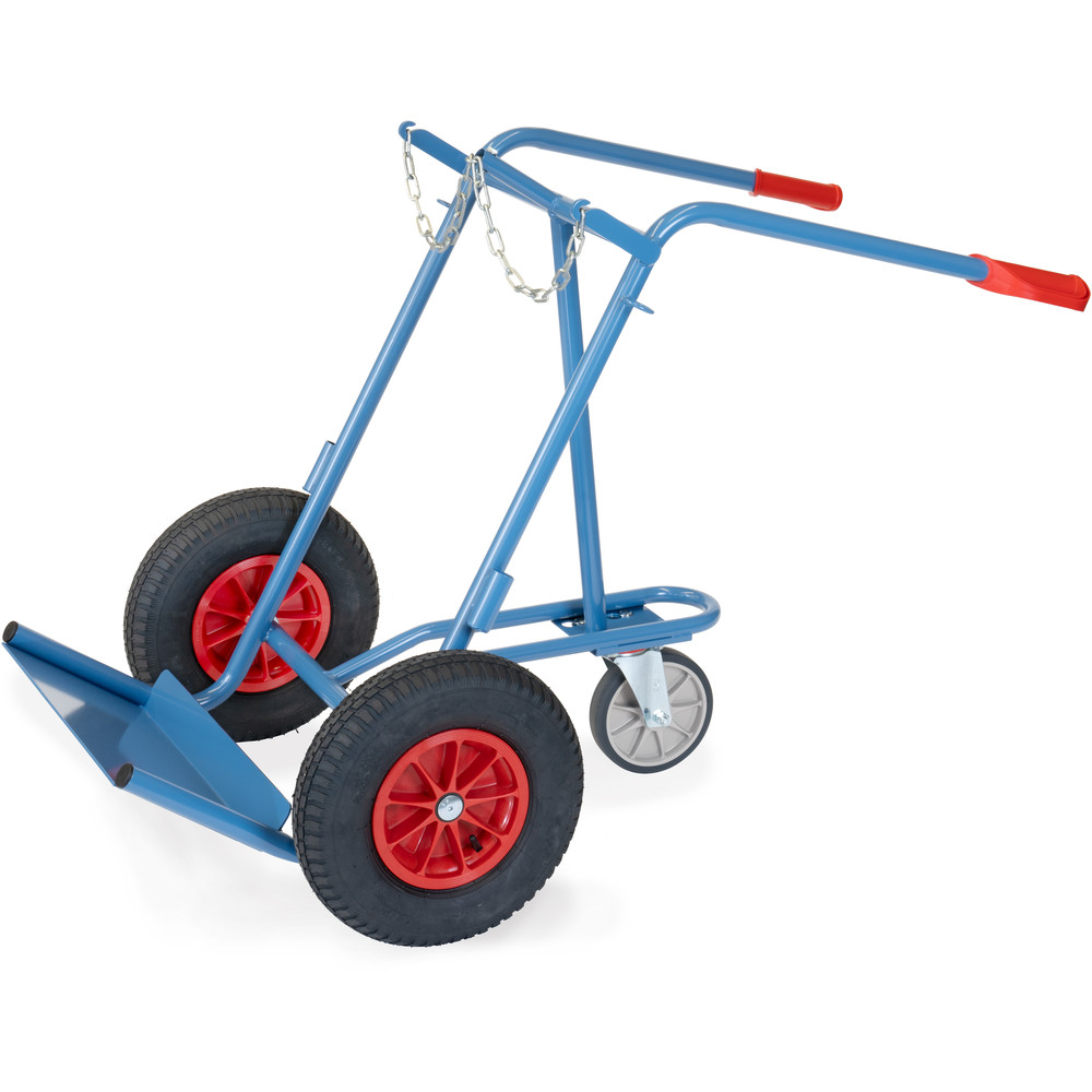 fetra® Carrello portabombole in acciaio 52229L-ST