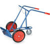 fetra® Carrello portabombole in acciaio 52229V-ST