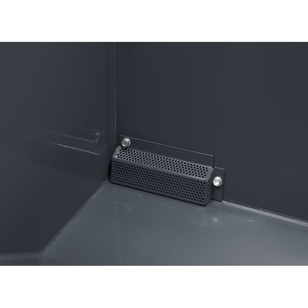 fetra® Autoribaltante con rubinetto di scarico e rulli 6090AR-7016