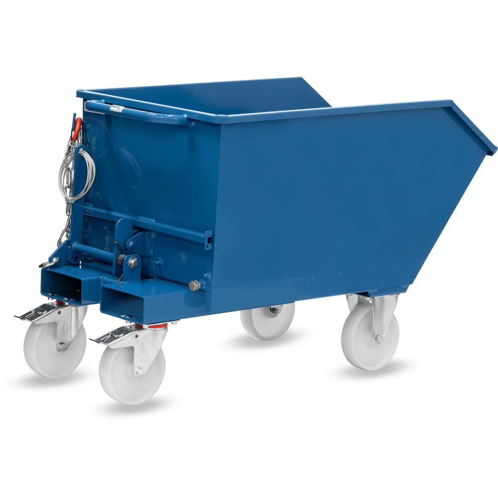 fetra® Contenitore ribaltabile con rulli 6230R