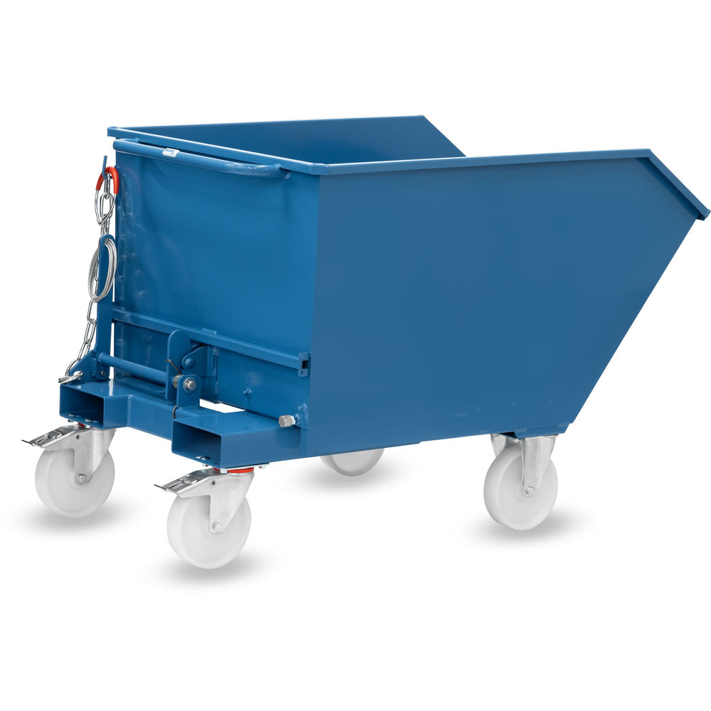 fetra® Contenitore ribaltabile con rulli 6250R