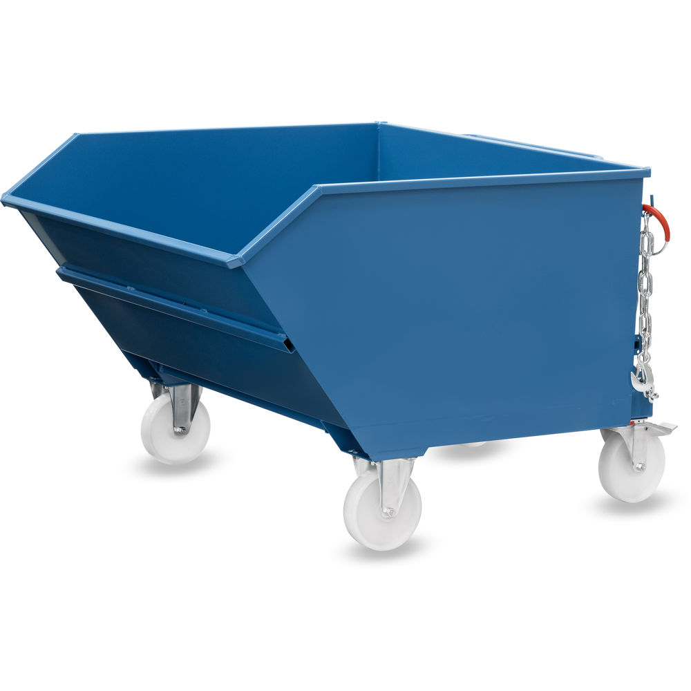fetra® Contenitore ribaltabile con rulli 6275R