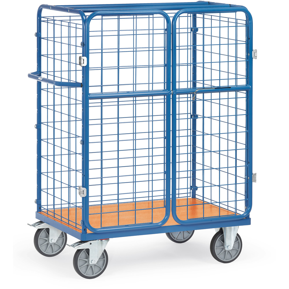 fetra® Carrello con porte a doppia anta 8481-3
