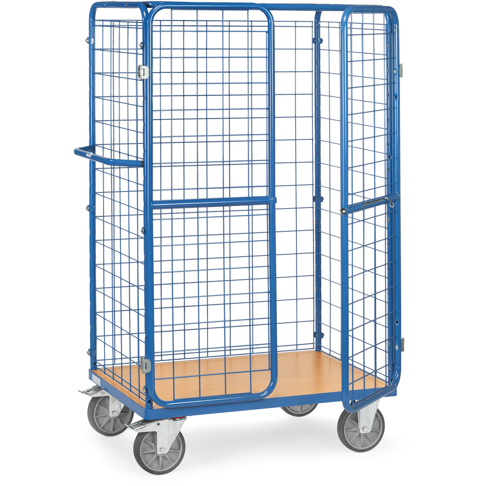 fetra® Carrello con porte e tettuccio 8581-3D
