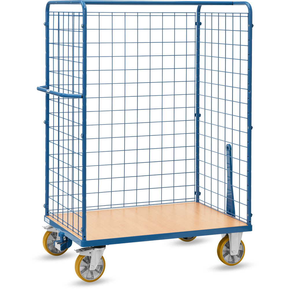 fetra® Carrello portapacchi con pareti in rete 8583-1-RZ