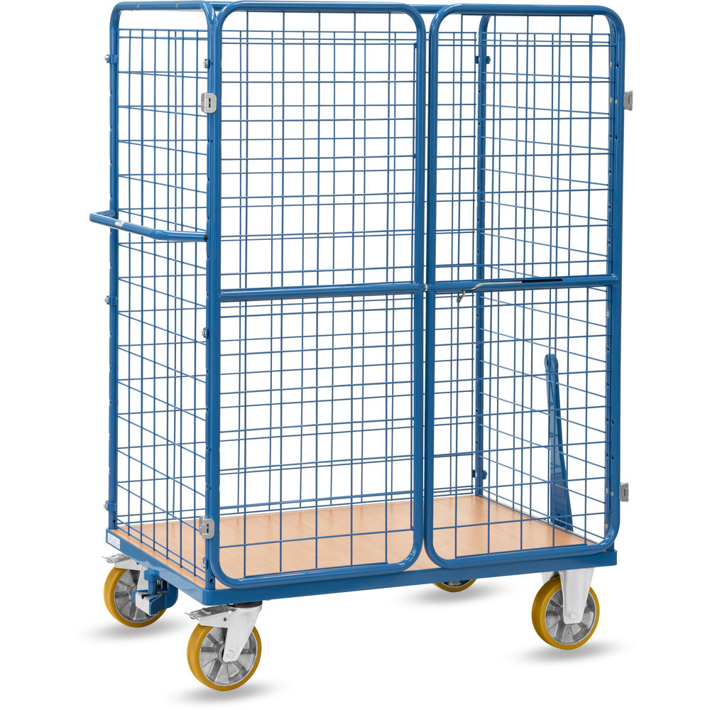 fetra® Carrello con porte a doppia anta 8583-3-RZ