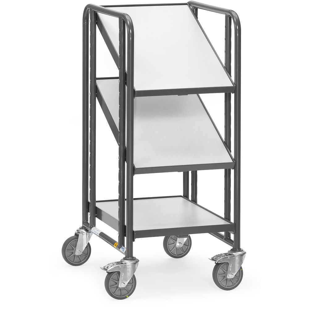 fetra® Carrello per cassette ESD Euro 9381