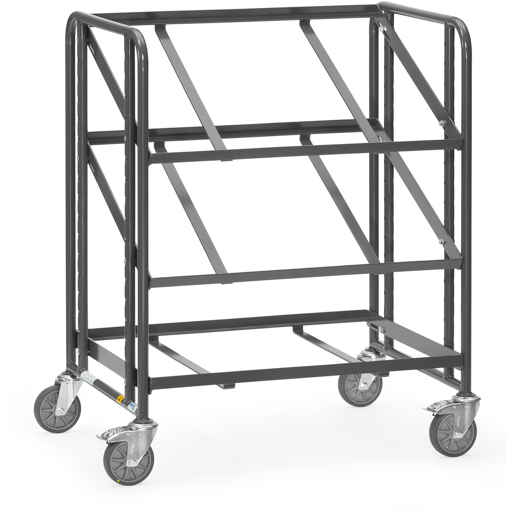 fetra® Carrello per cassette ESD Euro 9390