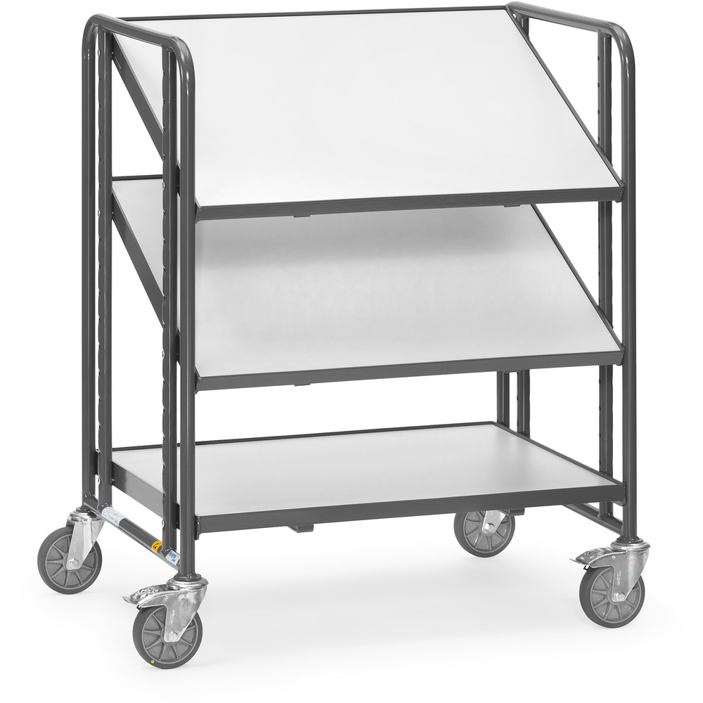 fetra® Carrello per cassette ESD Euro 9391