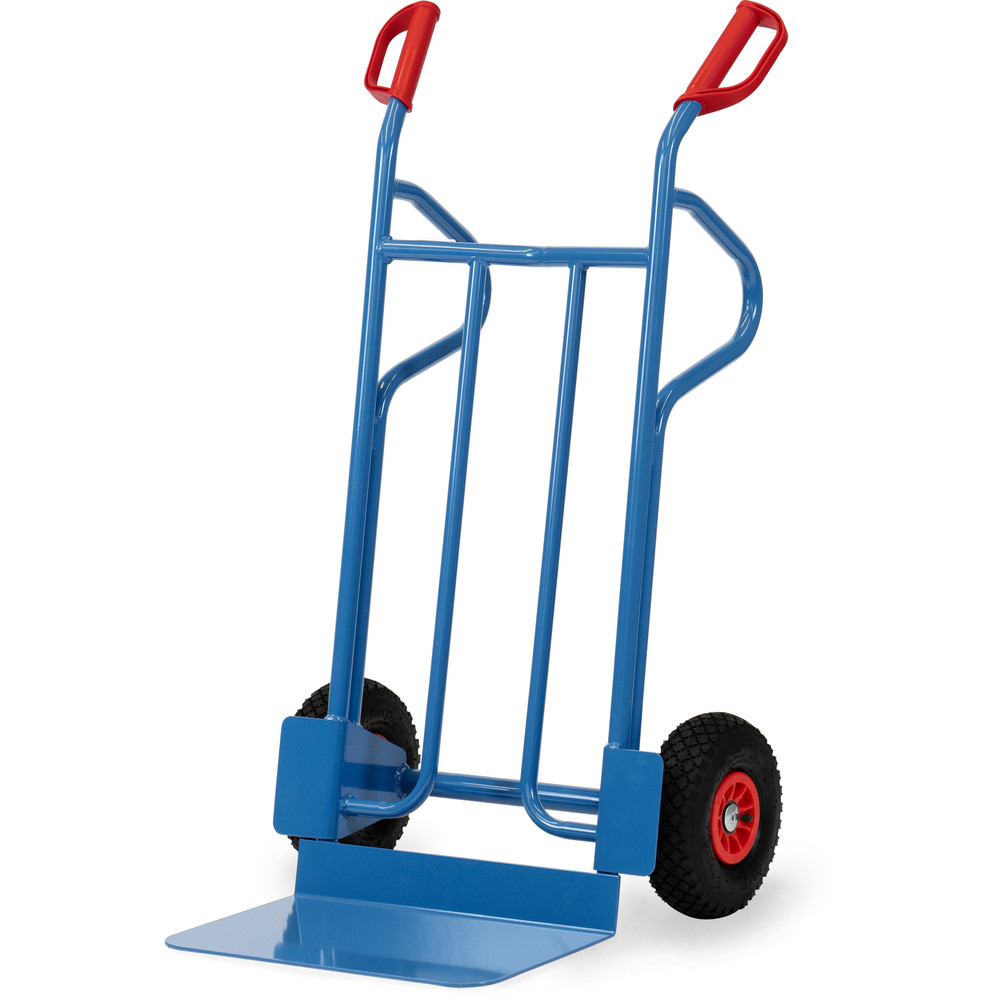fetra® Camioncino in acciaio per sacchi B1216L