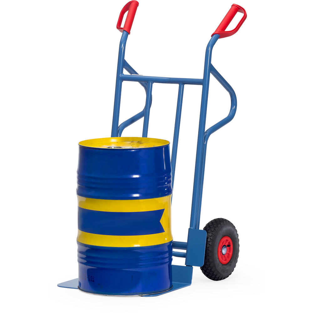 fetra® Camioncino in acciaio per sacchi B1216L