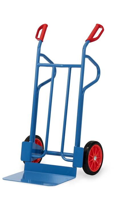 fetra® Camioncino in acciaio per sacchi B1216V