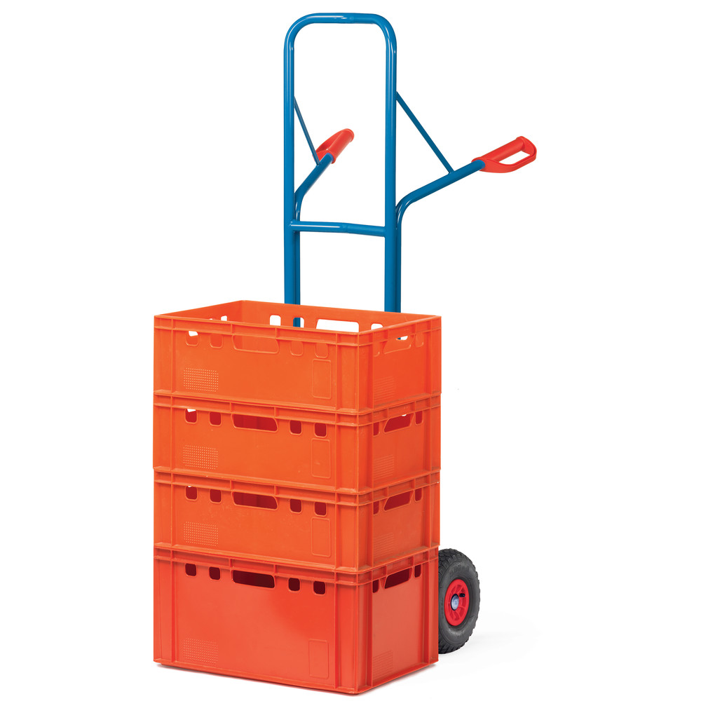 fetra® Camioncino in acciaio per accatastamento B1328L