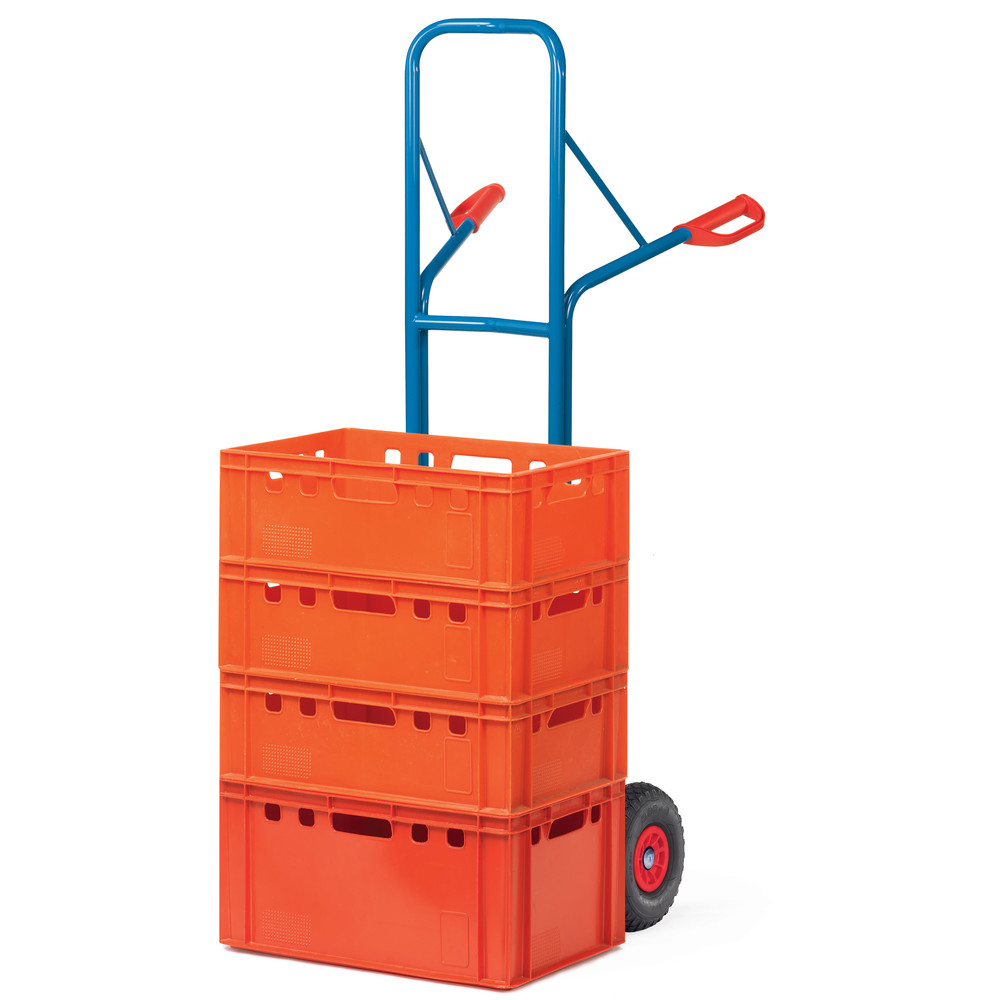 fetra® Camioncino in acciaio per accatastamento B1328P