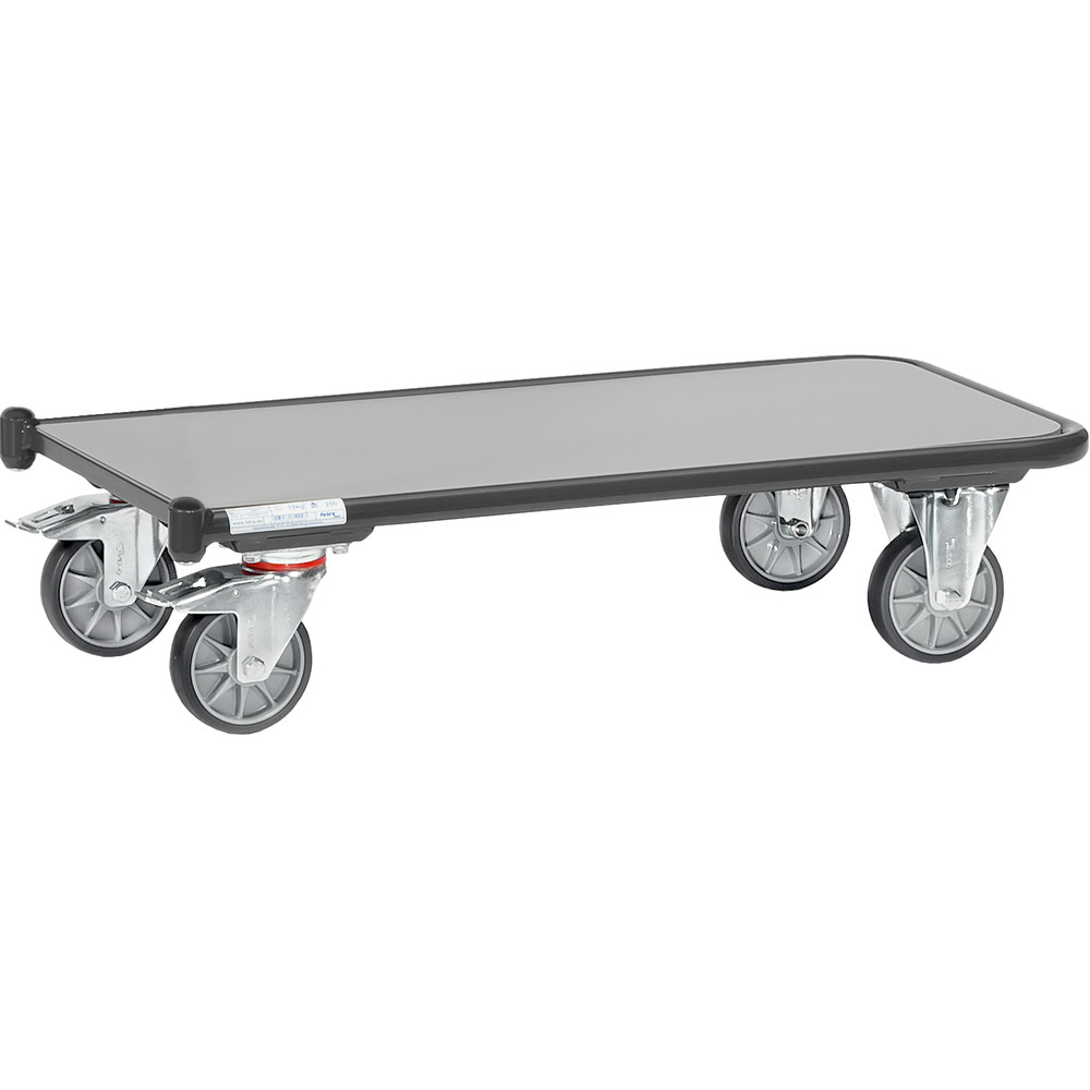 fetra® Carrello piattaforma GREY-EDITION E1200FR-7016 per carrello per magazzino
