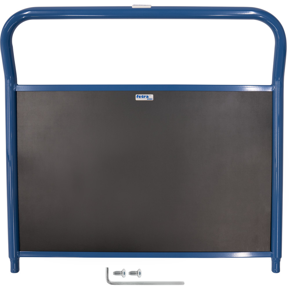fetra® Pannello terminale con legno E12512SW per carrello a parete terminale 12512 e 12522