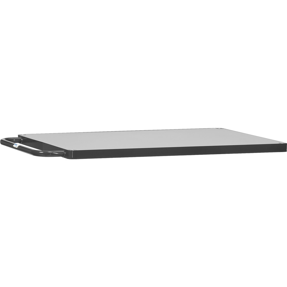 fetra® Piattaforma da tavolo GREY-EDITION per fetra® carrello da tavolo pesante 850 x 500 mm
