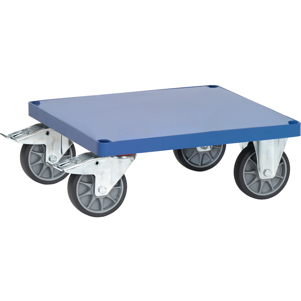 fetra® Carrello piattaforma di acciaio E2496BFR per carrello da tavolo pesante