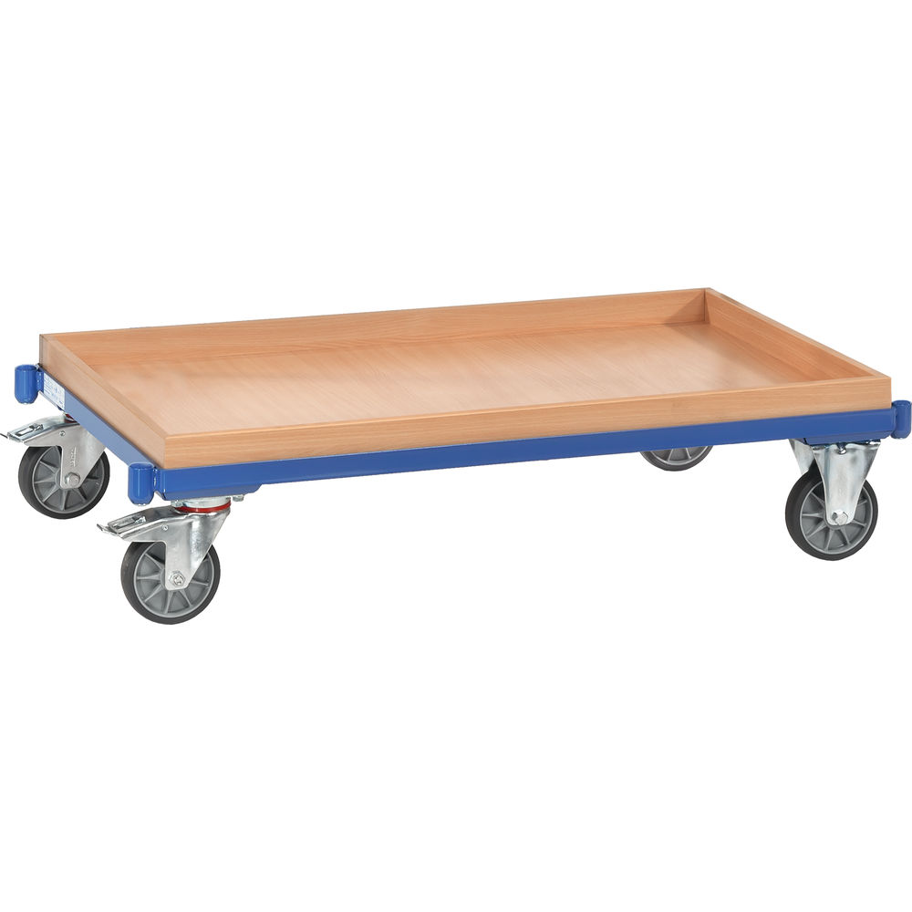 fetra® Carrello piattaforma con cassetta E3760FR per carrelli da tavolo leggeri