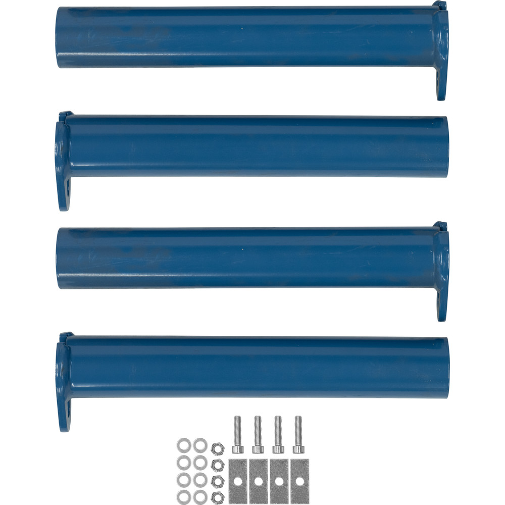 fetra® Set tubi di supporto blu brillante ESR370-SATZ per telaio di attacco