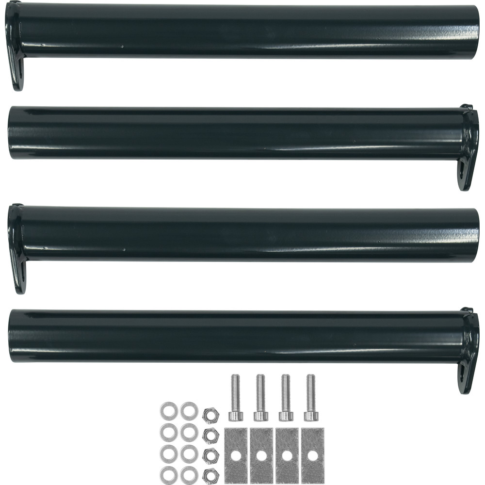 fetra® Set tubi di supporto grigio antracite ESR370-SATZ-7016 per telaio di attacco