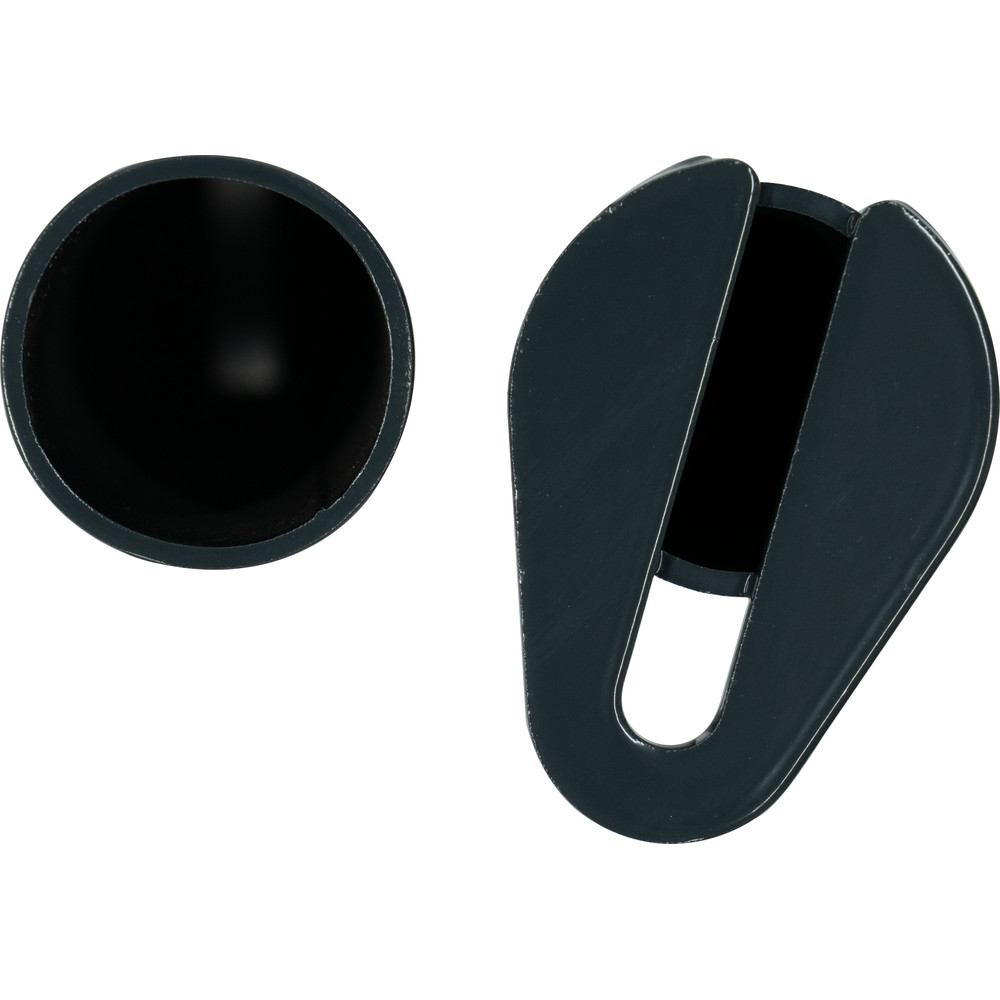 fetra® Set tubi di supporto grigio antracite ESR370-SATZ-7016 per telaio di attacco