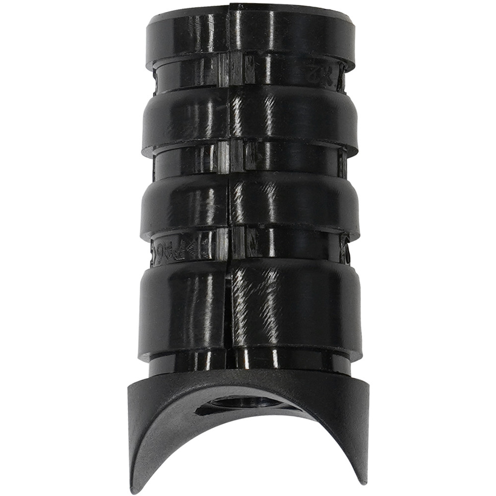 fetra® Spina di espansione semitondo per tubo Ø 33,5 mm